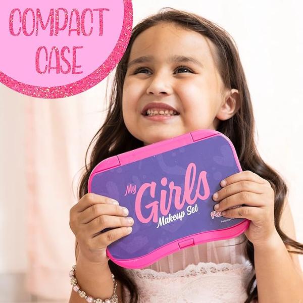 First Makeup Set for Girls with Real Cosmetics Palette - Image 9