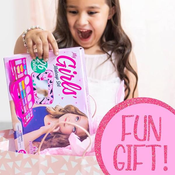 First Makeup Set for Girls with Real Cosmetics Palette - Image 10