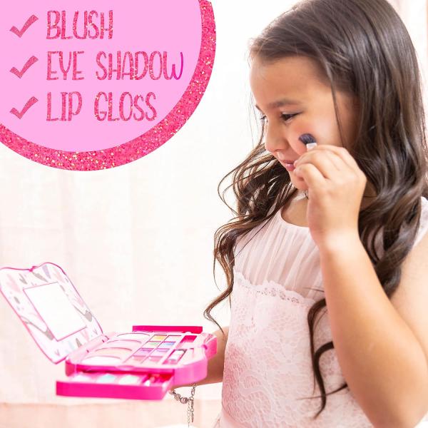 First Makeup Set for Girls with Real Cosmetics Palette - Image 5