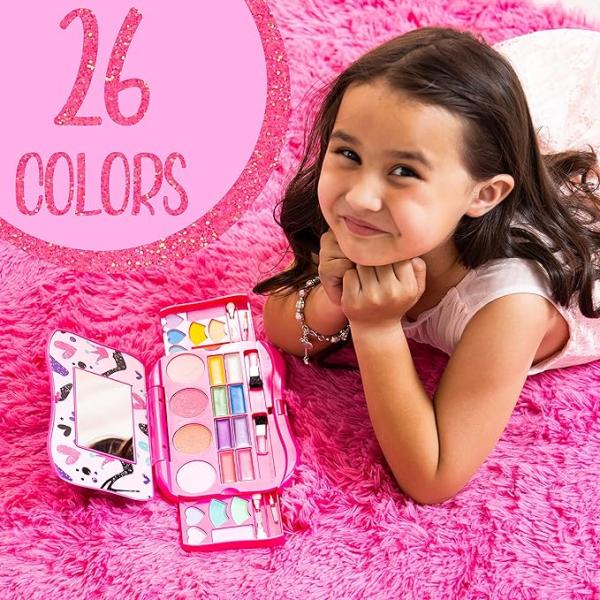 First Makeup Set for Girls with Real Cosmetics Palette - Image 7