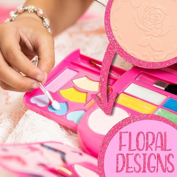 First Makeup Set for Girls with Real Cosmetics Palette - Image 8
