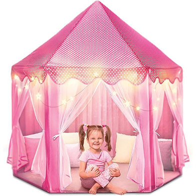 Castle Princess Tents for Little Girls with Lights